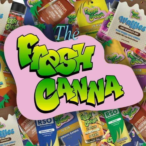 Fresh Canna | Red Raspberry | Live Resin Gummies | 200mg | 5pk | 40mg/ea by Fresh Canna