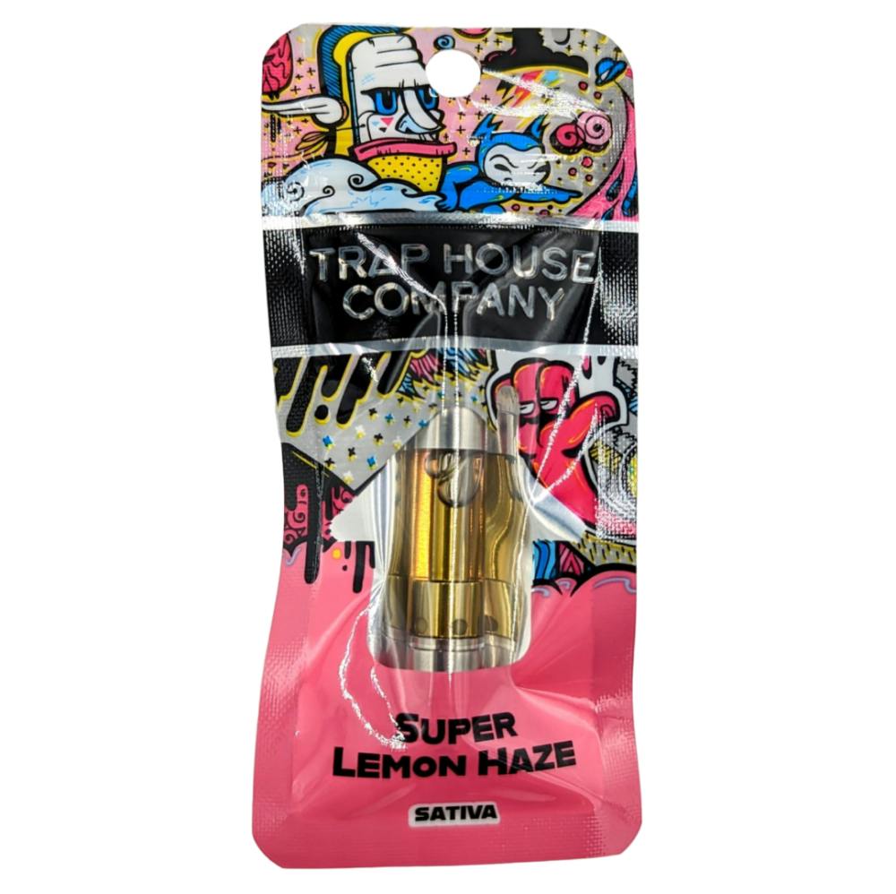 Trap House | Super Lemon Haze | 510 Distillate Vape | 1g