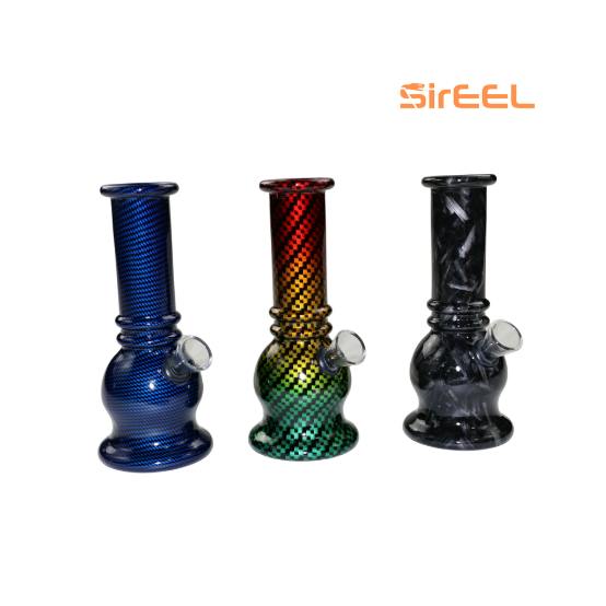 SirEEL 6" Round Basin Bong with Flower Bowl