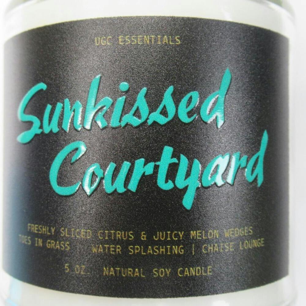 Ugc Essentials Sunkissed Courtyard Candle