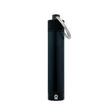 Aluminum Storage Keychain - Black