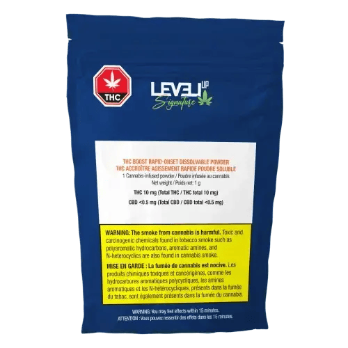 Multipack of 4, Boost Rapid-Onset Dissolvable THC Powder