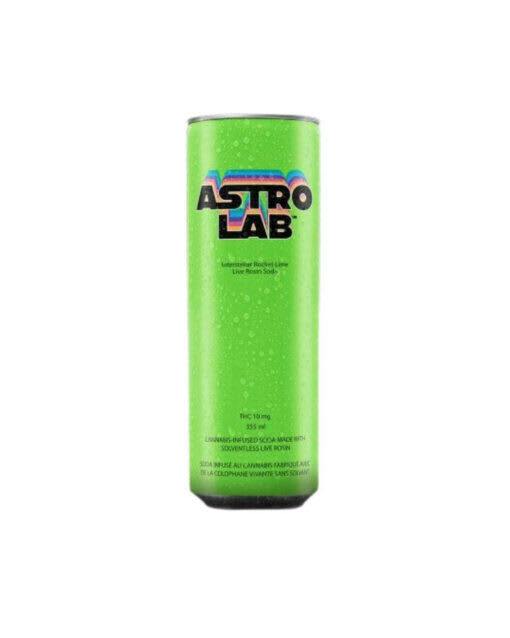 Interstellar Rocket Lime Live Rosin Soda 10mg THC 355ml Soda