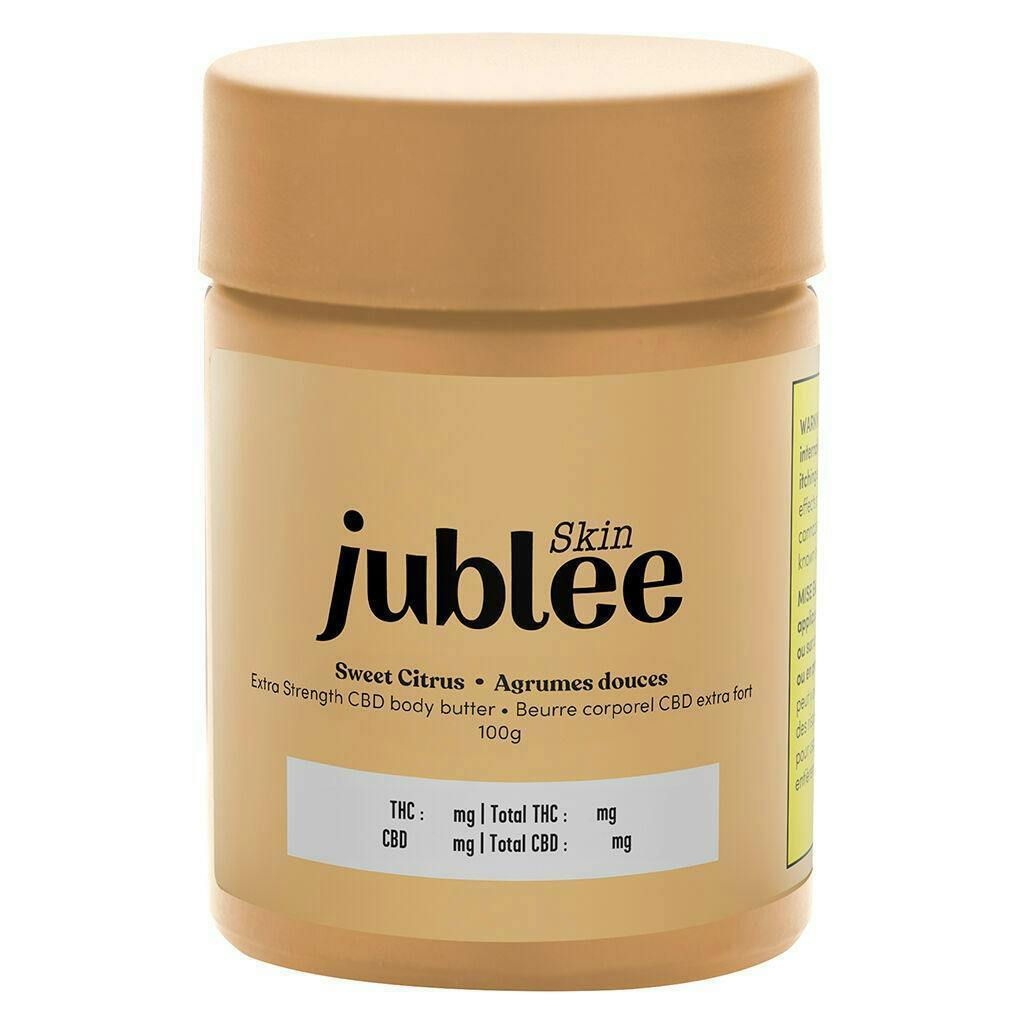 Sweet Citrus Extra Strength 1000mg CBD Body Butter