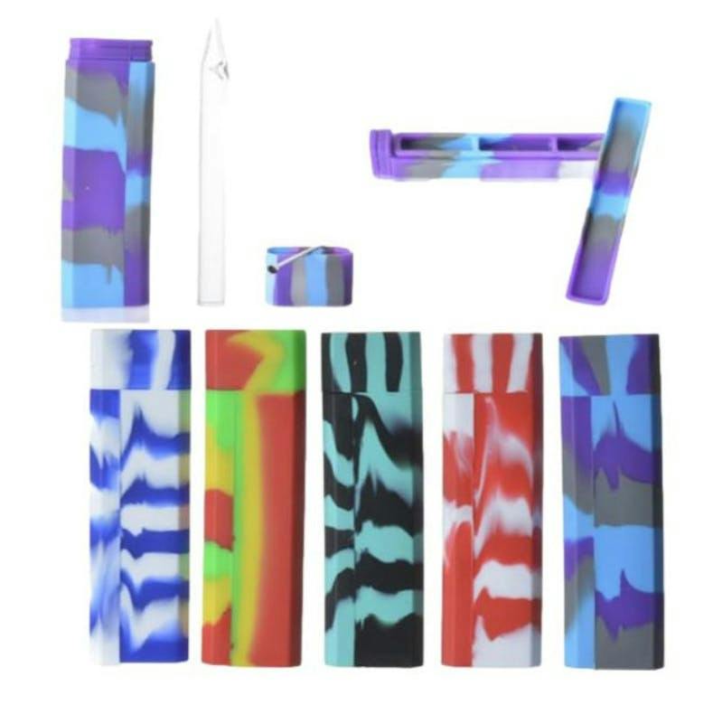 High Mountain Imports - Silicone Dab Straw & Chillum Kit