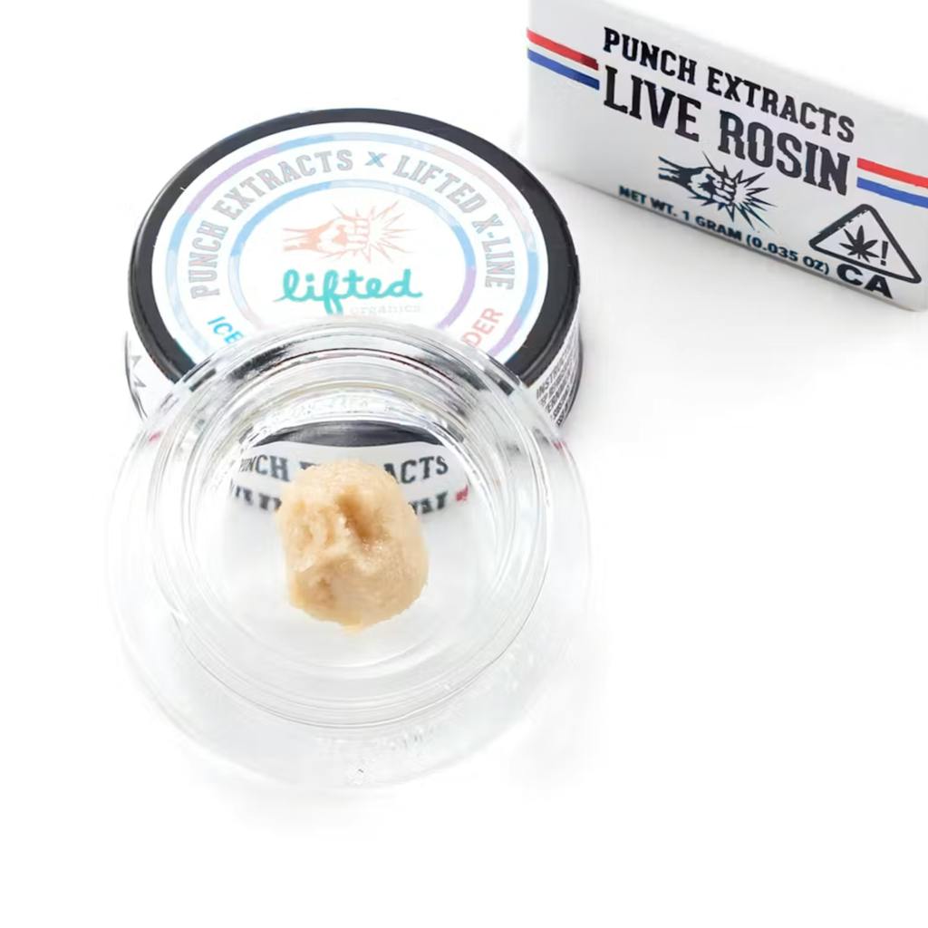 PUNCH EXTRACTS - LIVE ROSIN BADDER - T4 - ICE CREAM CAKE 1G