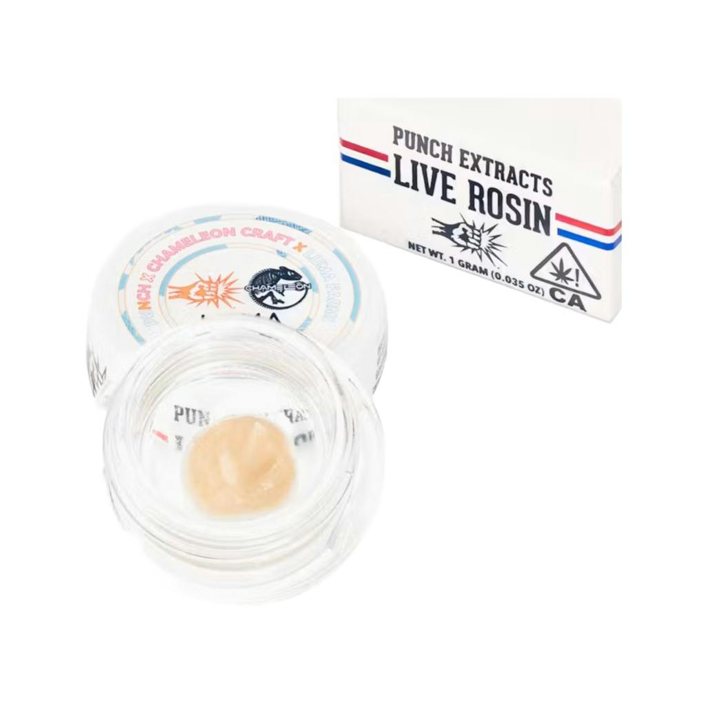 PUNCH EXTRACTS - LIVE ROSIN BADDER - T1 - PINK MARSHMALLOW 1G