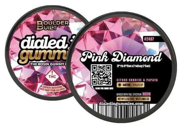 Dialed In - Rosin Gummies - Pink Moonberry (S)