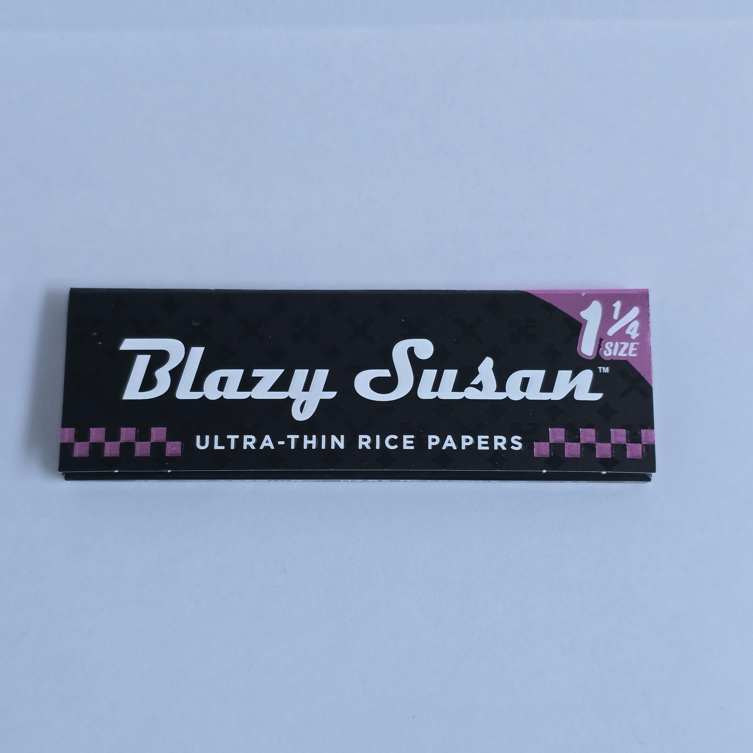 Black Ultra Thin Rice 1 1/4