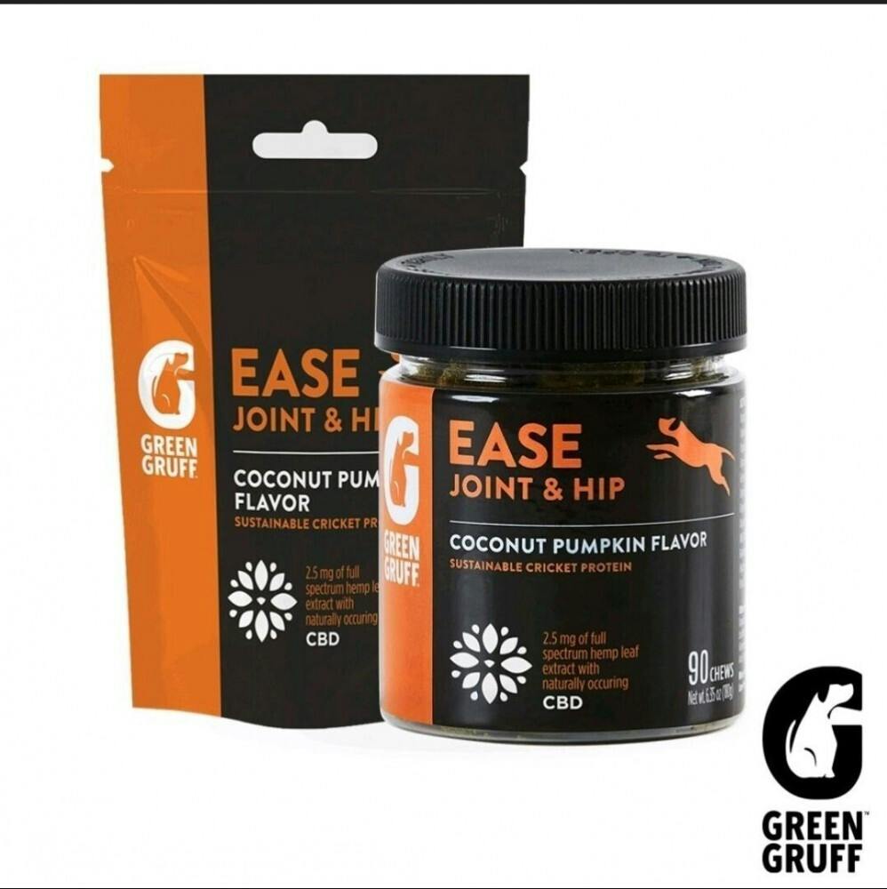 Green Gruff Ease CBD Chews 24 pc