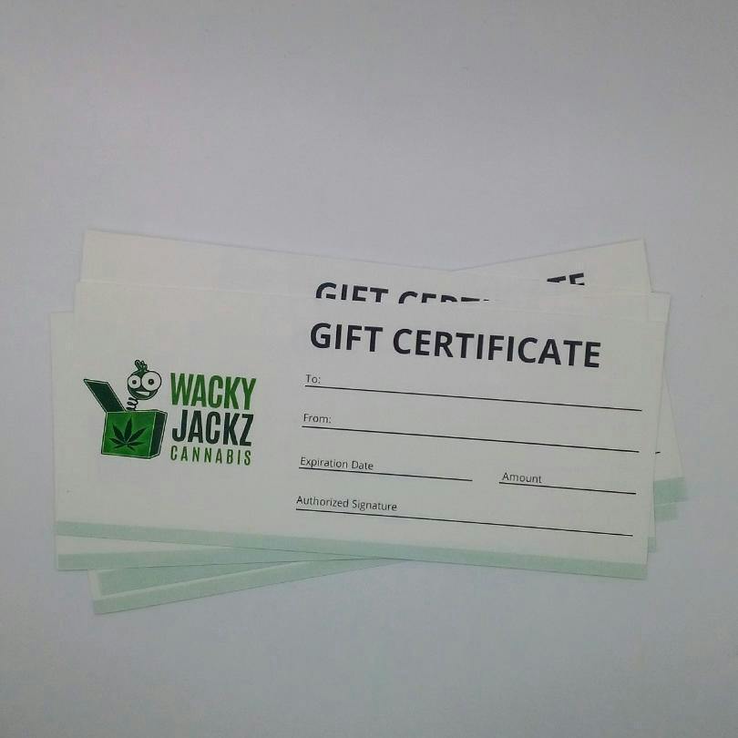 Wacky Jackz Gift Card