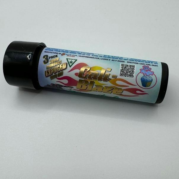 Cali Blaze Blue Muffin 3X1G Infused Preroll