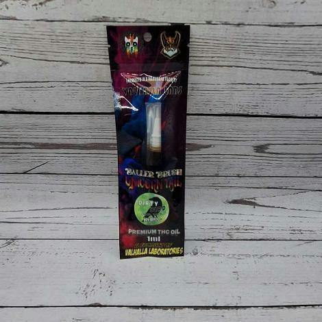 Baller Brush Unicorn Tail Dirty Bird Cured Resin Hybrid