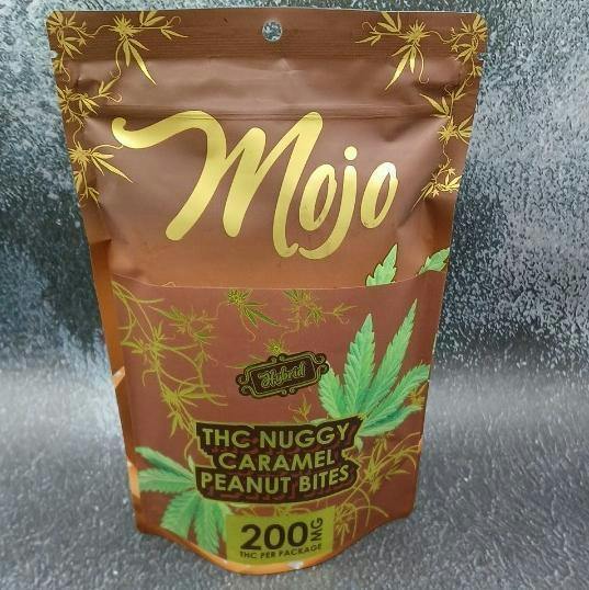 Mojo-THC Nuggy Caramel Peanut Bites