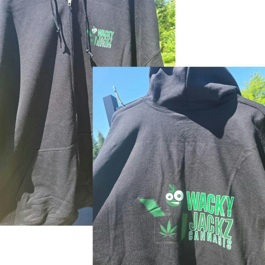Black Full Zip Hoodie