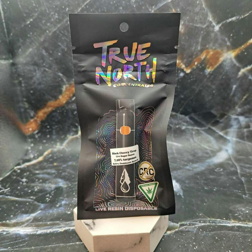 Black Cherry Trop 1G Live Sugar Sauce AIO Sativa-True North