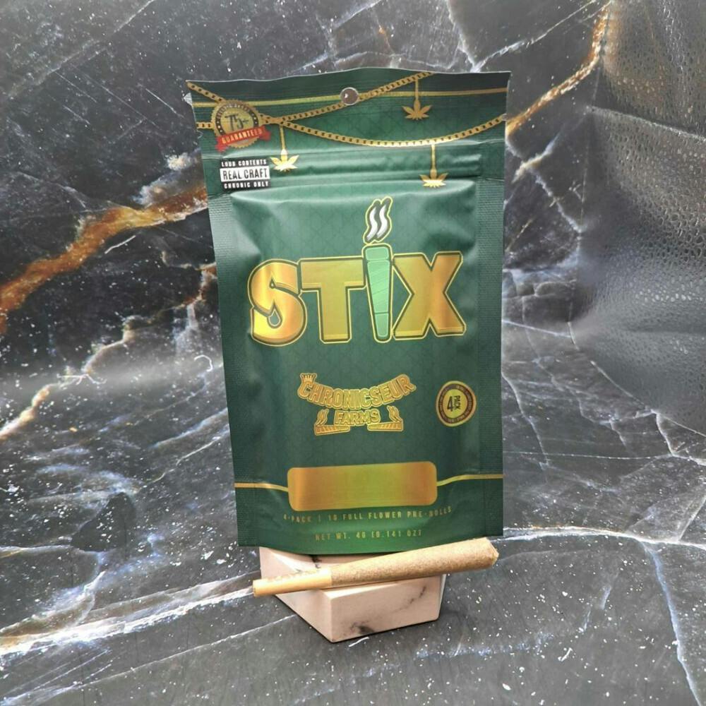 Chronicseur-Super Buff Cherry 4 X 1G Full Flower Preroll Pack Sativa