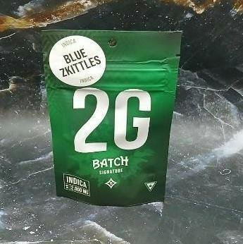 Blue Zkittles / 2G Cart / Indica / Batch