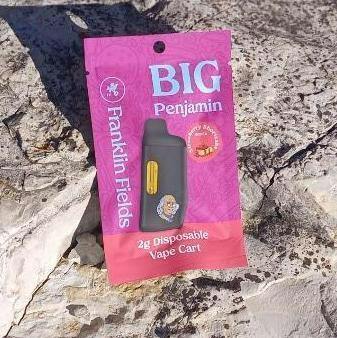 Franklin Fields Big Ben 2g Disposable Vape Strawberry Shortcake
