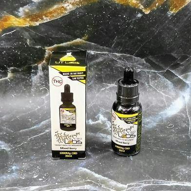MBF LL 1,000mg CBD Tincture-Mixed Berry-LL