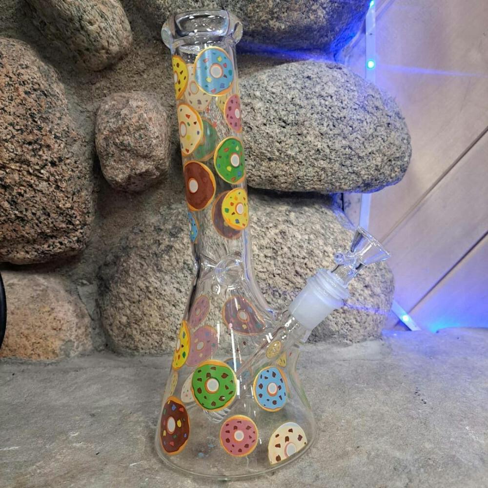 10" Donut Beaker Bong