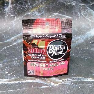 Rocket Melon Blaster Naut Indica 200MG Gummy-Monster