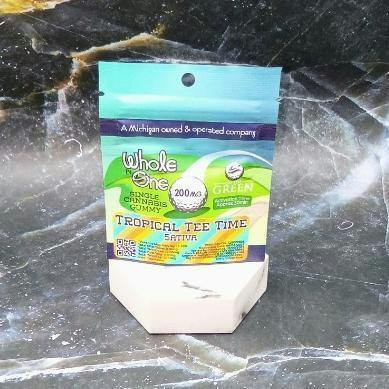 Tropical Tee Time 200MG Gummy-Sativa-Whole in One-Monster