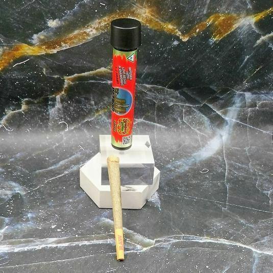 Strawberry Durban 1.2G Live Resin & Diamonds Infused Preroll-Sativa