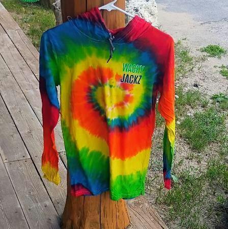 Long Sleeved Tie Dye T-Shirt