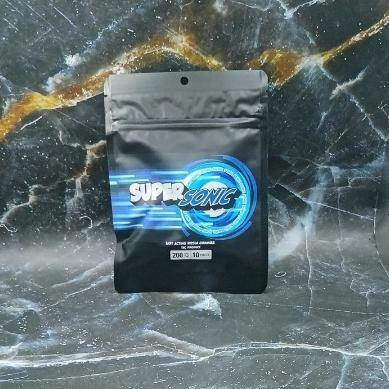 Super Sonic Sonic(blue razz) Fast Acting Rosin Gummies