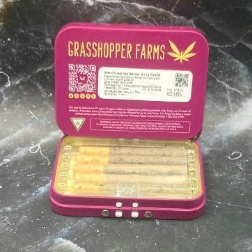 Resin Infused Van Helsing 5 x 1G Preroll Tin