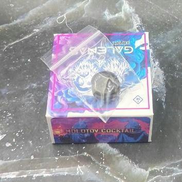 Molotov Cocktail 2G Brick Hash-Sativa-Galenas