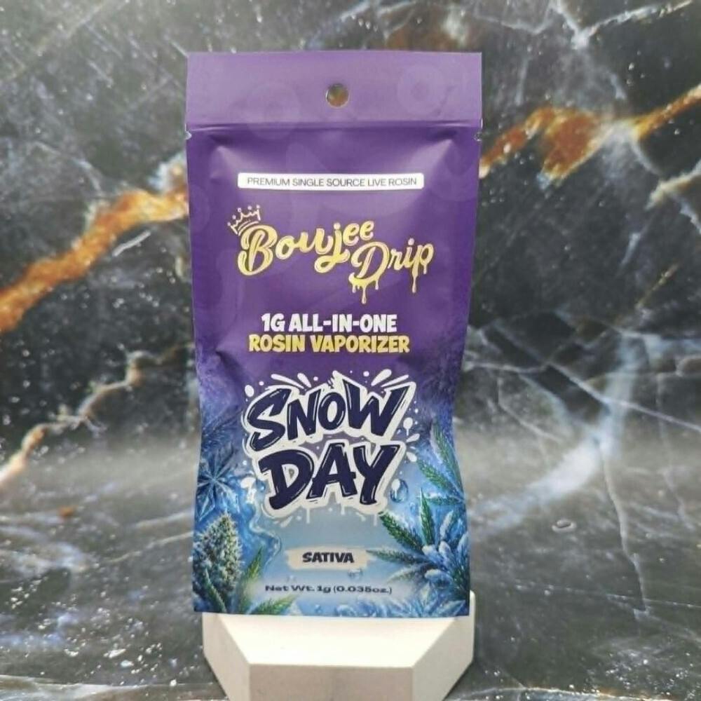 Boujee-Snow Day 1G Rosin AIO-Sativa