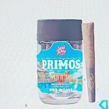 Strawberry Daiquiri-Primos- 5 x .6G Hash Infused Preroll Pack-Sativa