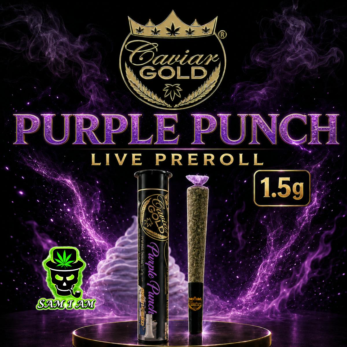 Caviar Gold Purple Punch Live Cavi