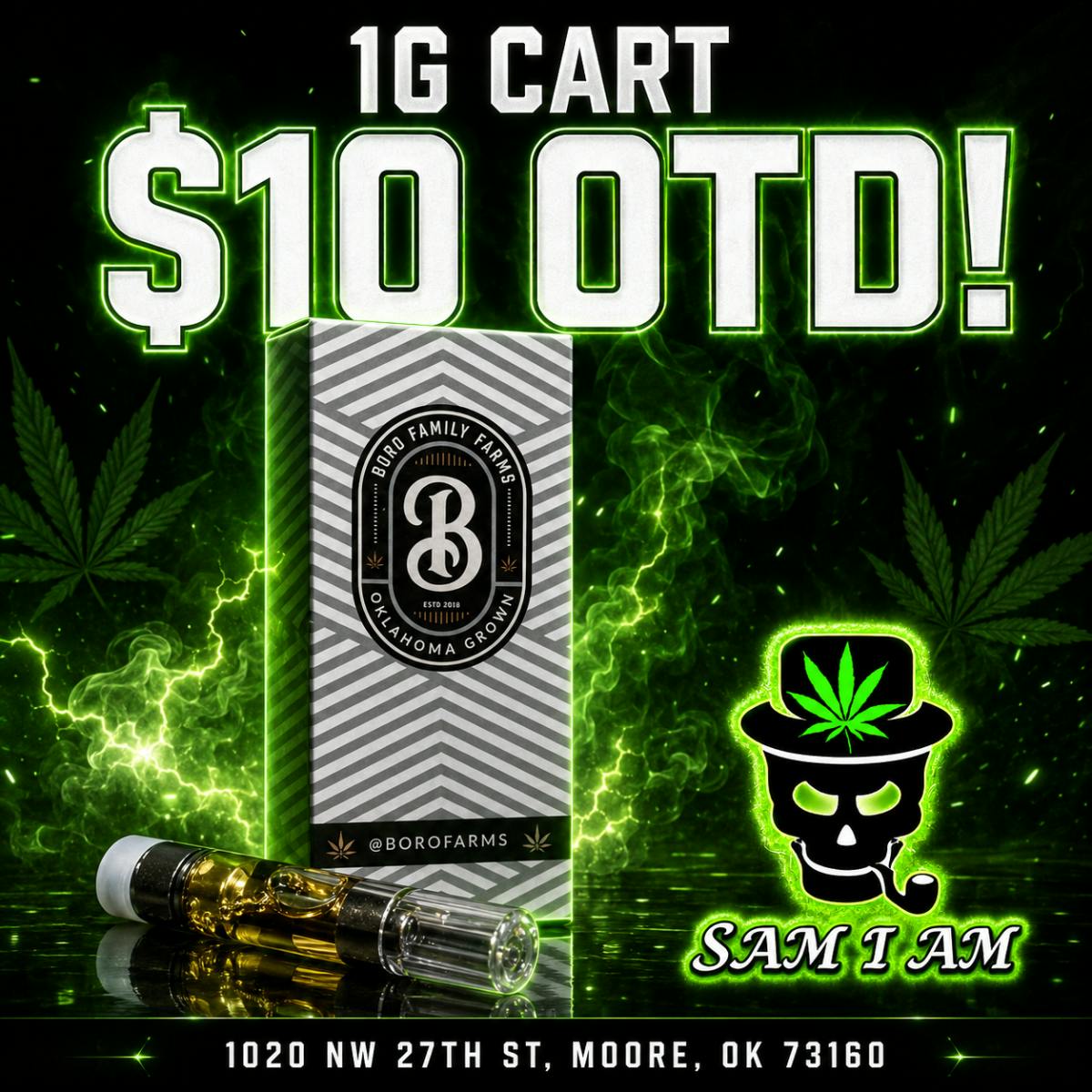 BORO FARM TROPICAL PUNCH 1G Cart