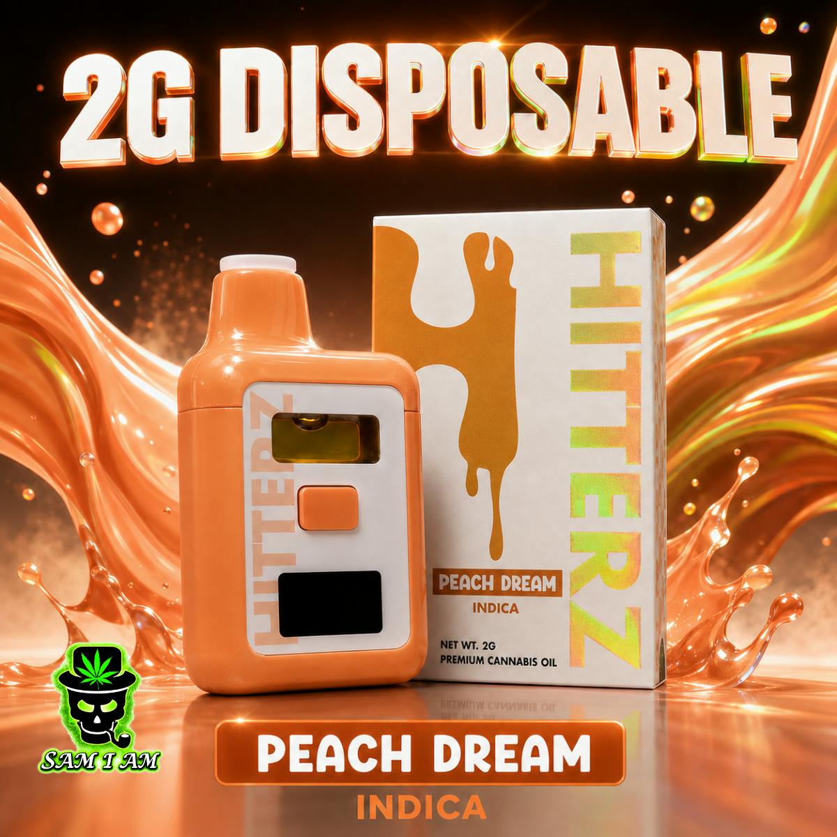 HITTERZ PEACH DREAM 2G DISPOSABLE