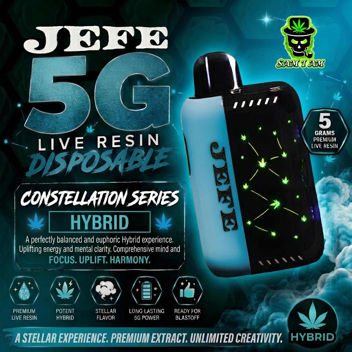 JEFE PEACH MANGO 5G DISPOSABLE
