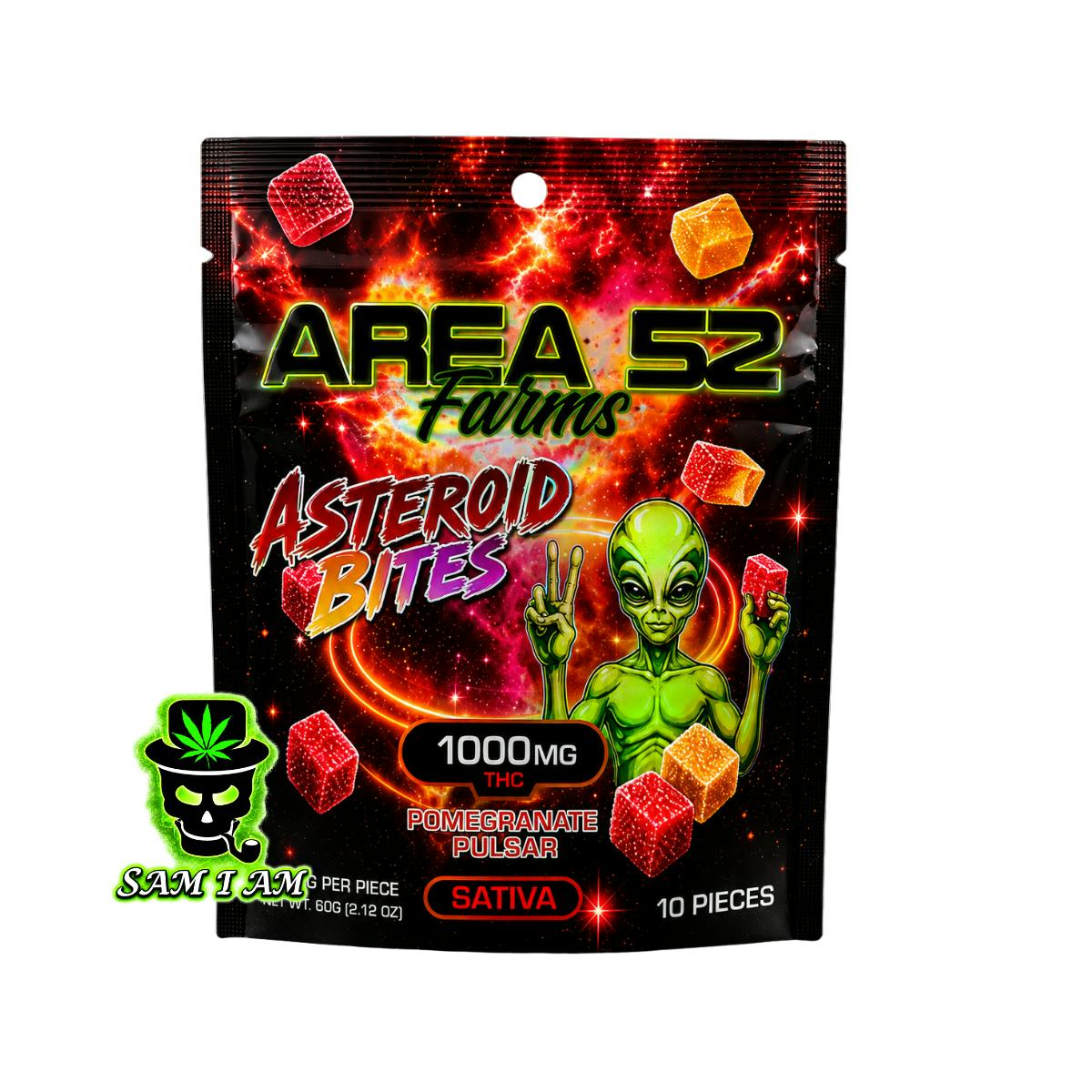 ASTEROID BITES POMEGRANTE PULSAR 1000MG