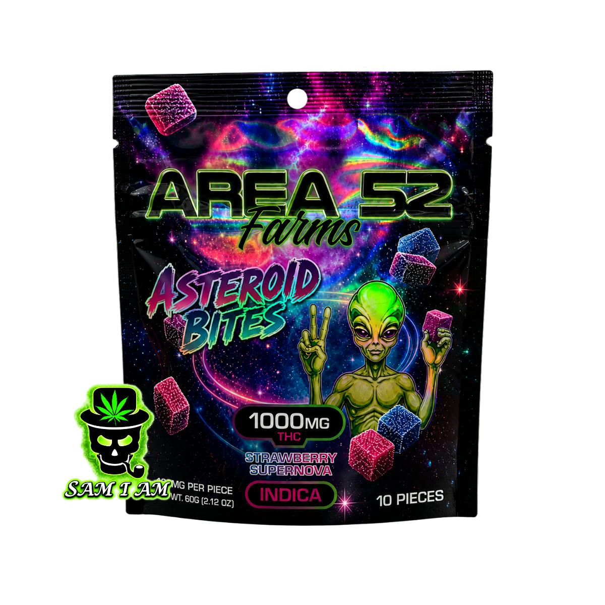 ASTEROID BITES STRAWBERRY SUPERNOVA 1000MG