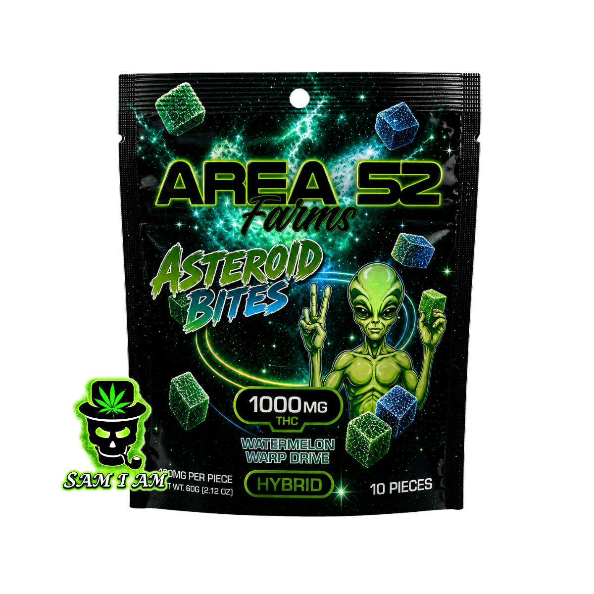 ASTEROID BITES WATERMELON WARP DRIVE 1000MG