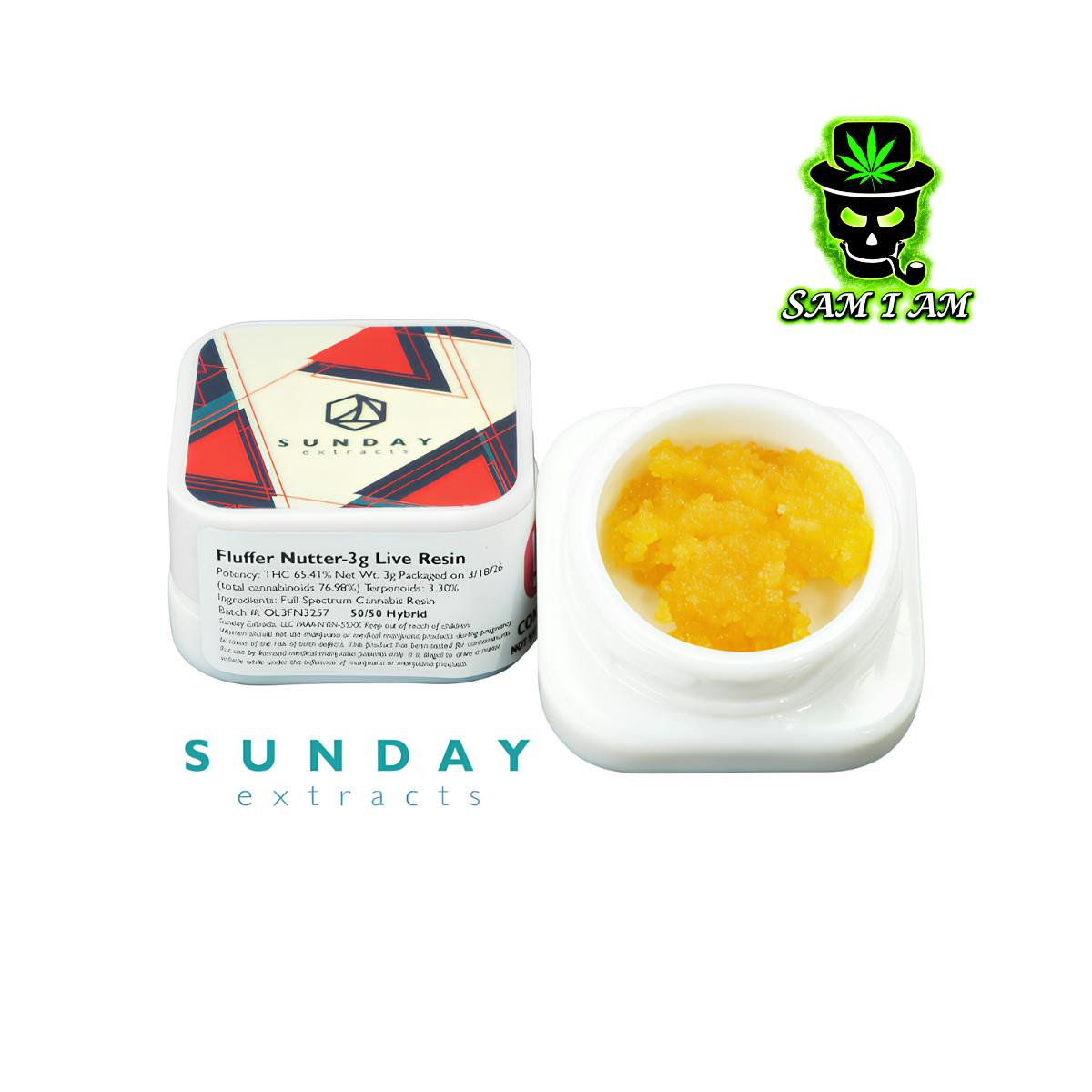 SUNDAY FLUFFER NUTTER 3G CONCENTRATE