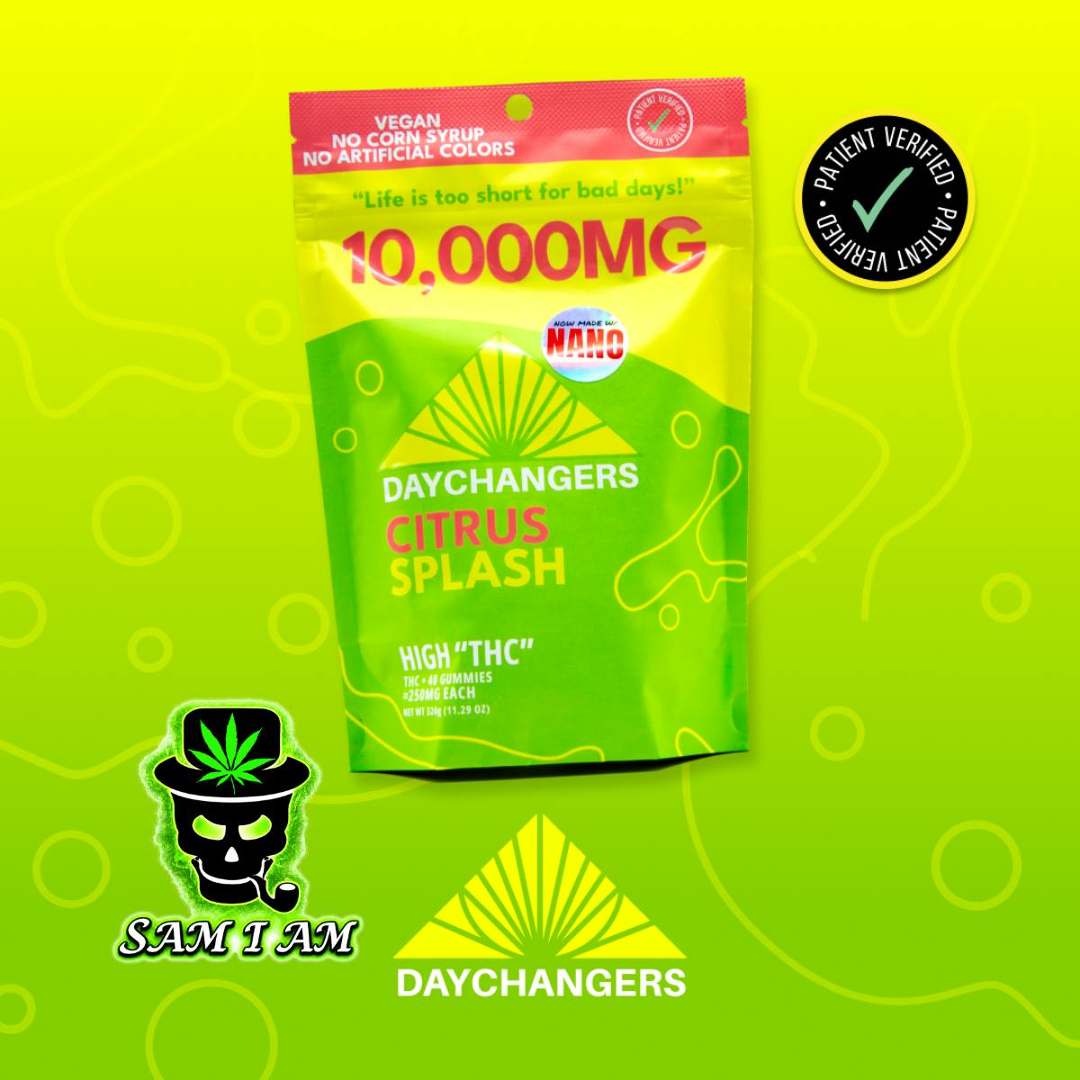 DAY CHANGER CITRUS SPLASH 10000MG GUMMY
