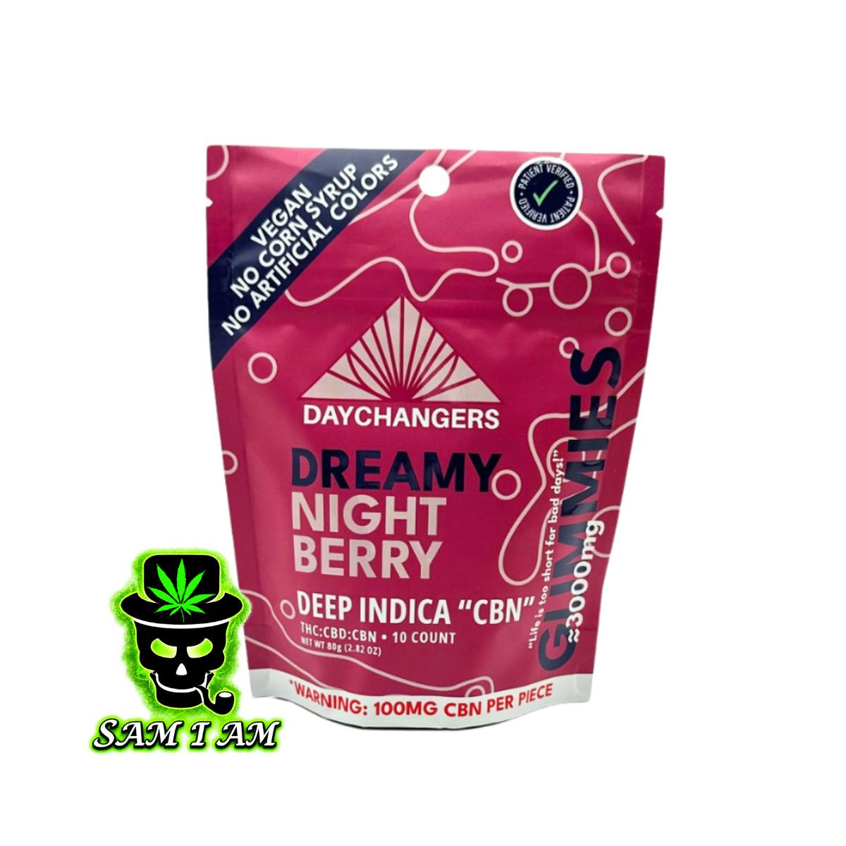 Day Changers Dreamy Night Berry 3000mg Gummies