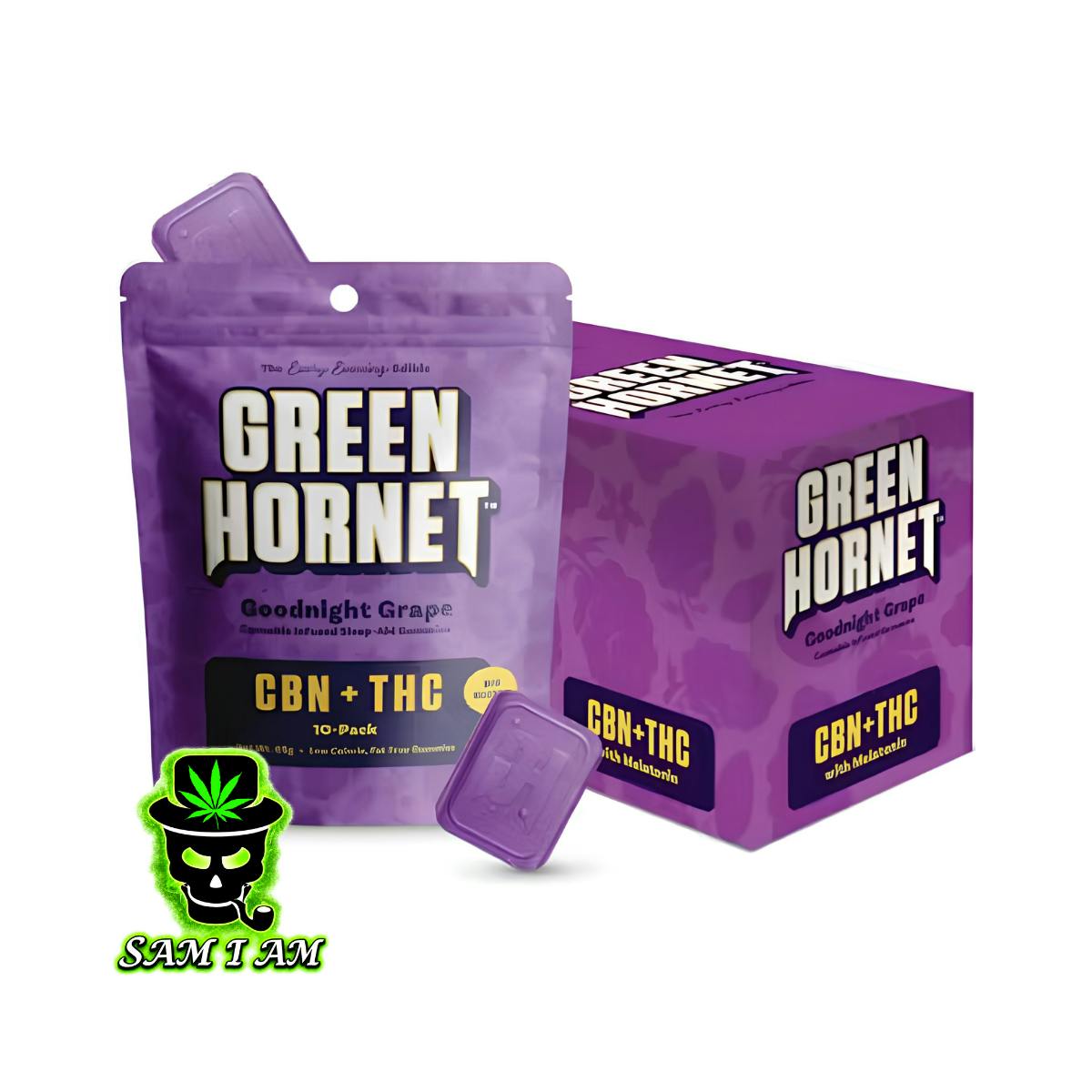 Green Hornet Gummy Goodnight Grape