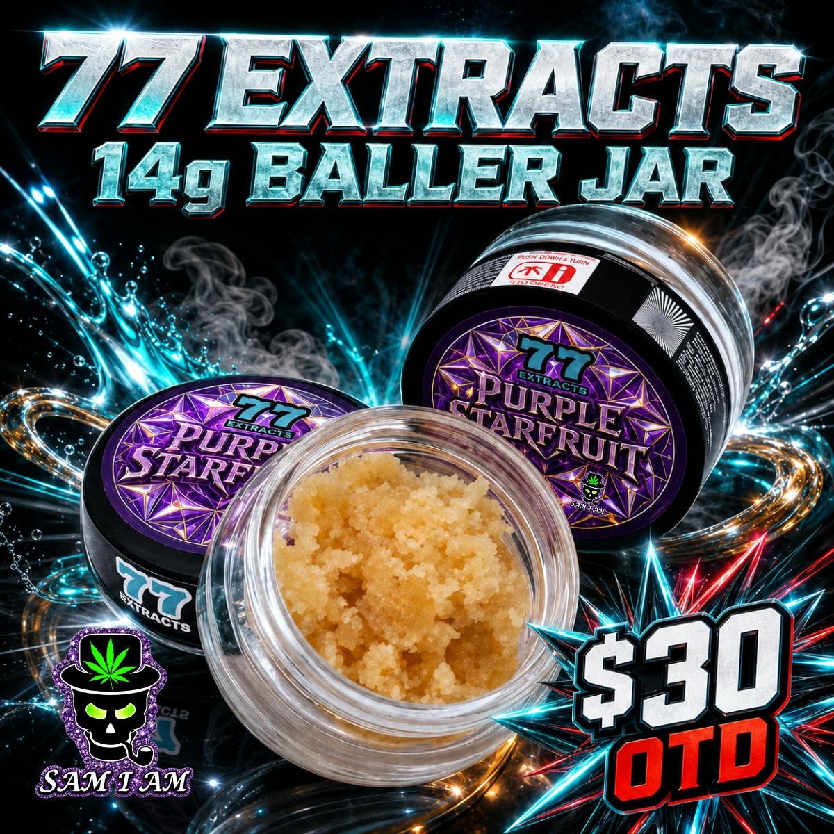 77 EXTRACTS TARTZ 14G BALLER JAR