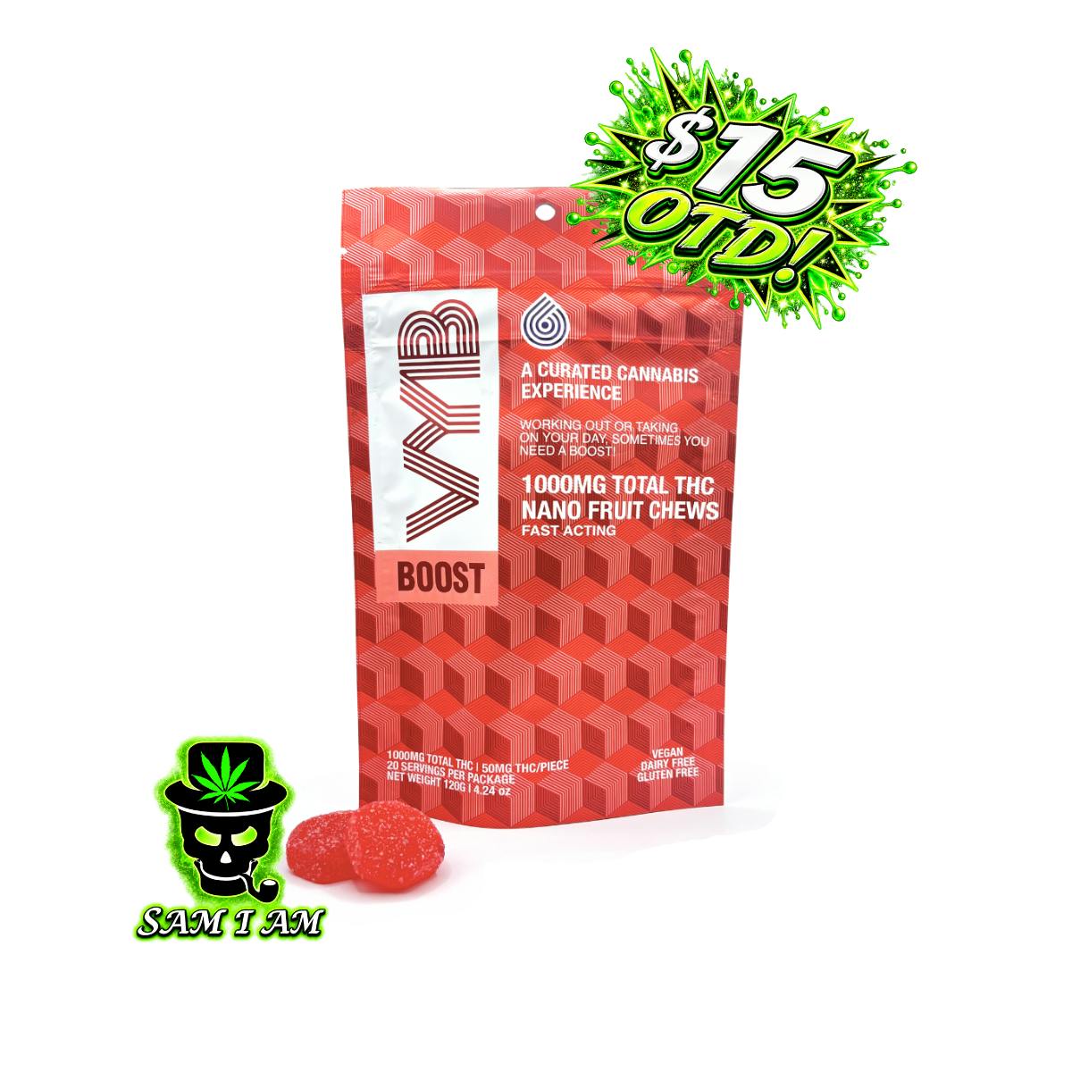 VYB BOOST TROPICAL PUNCH 1000MG
