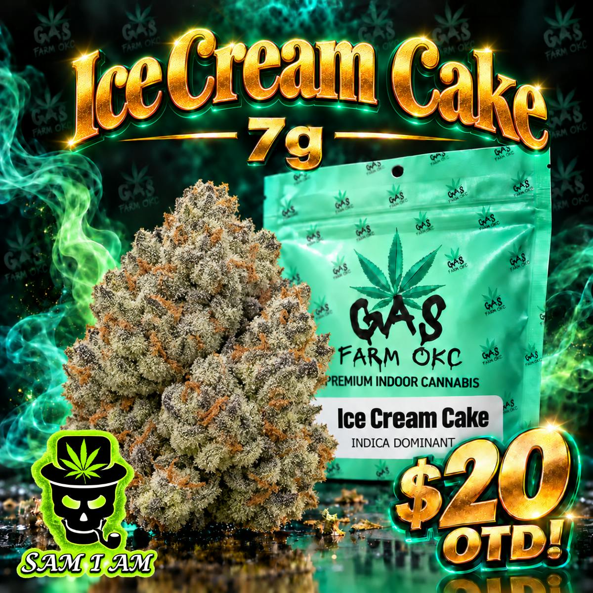 ICE CREAM CAKE 7G $20/OTD