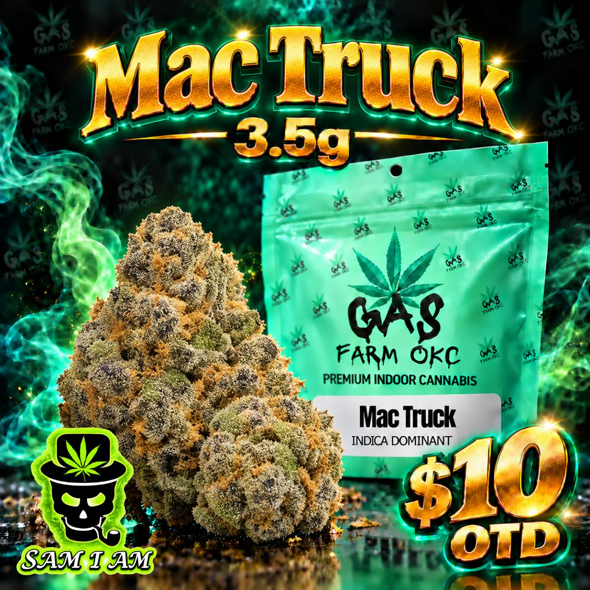 MAC TRUCK 3.5G $10/OTD