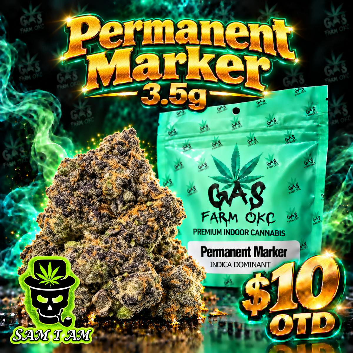 PERMANENT MARKER 3.5G $10/OTD